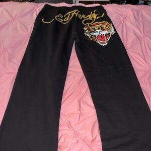 Black Ed Hardy Sweatpants